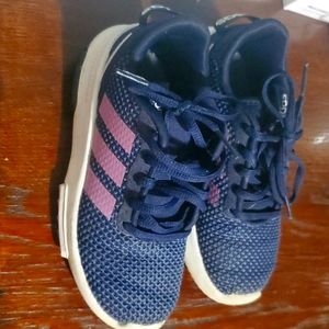 Girls Navy blue Adidas 11K